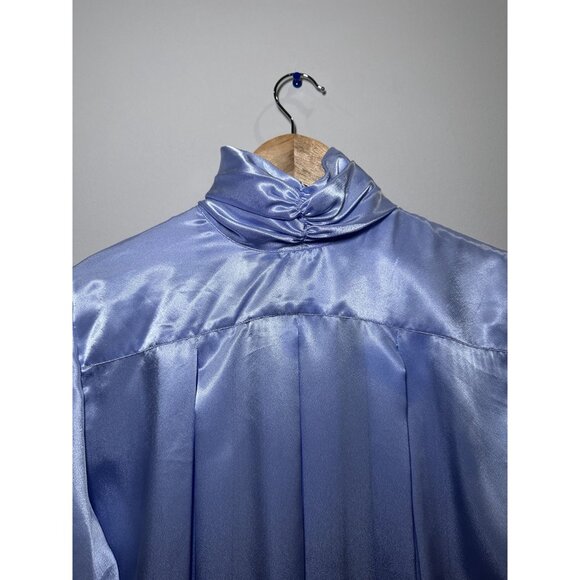 Light Purple Tuw Blouse Size 8 - Picture 4 of 7